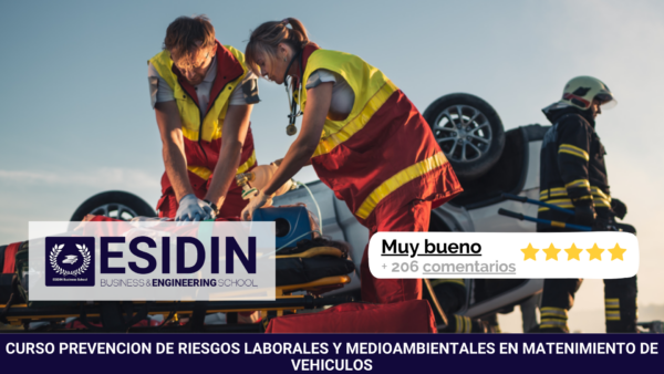 Curso de Prevencion de Riesgos Laborales y Medioambientales en Mantenimiento de Vehiculos