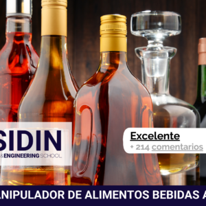 Curso de Manipulador de Alimentos Bebidas Alcohólicas