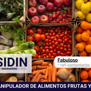 Curso de Manipulador de Alimentos Frutas y Hortalizas