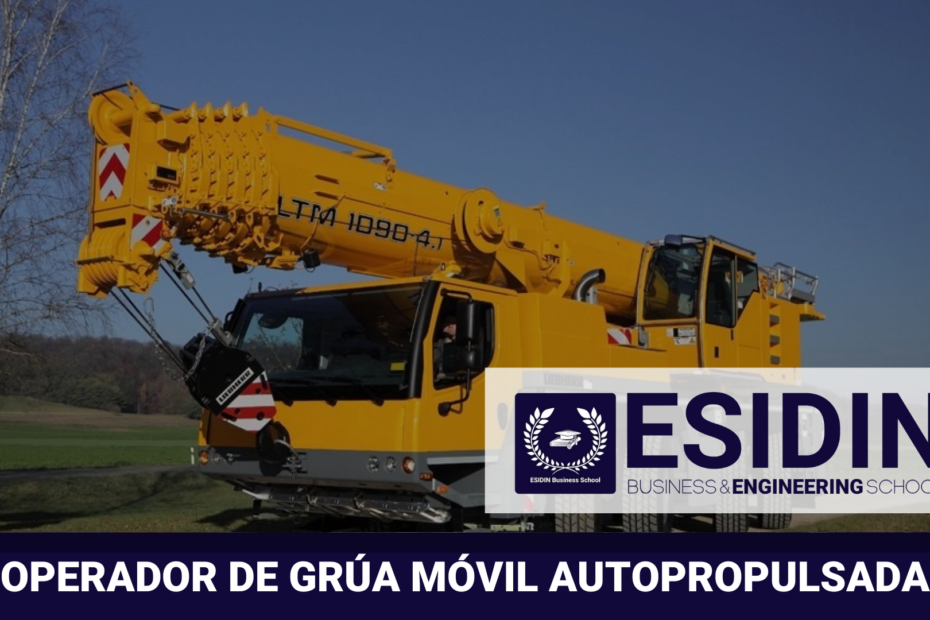 ¿Qué es una grúa autopropulsada y como funciona?