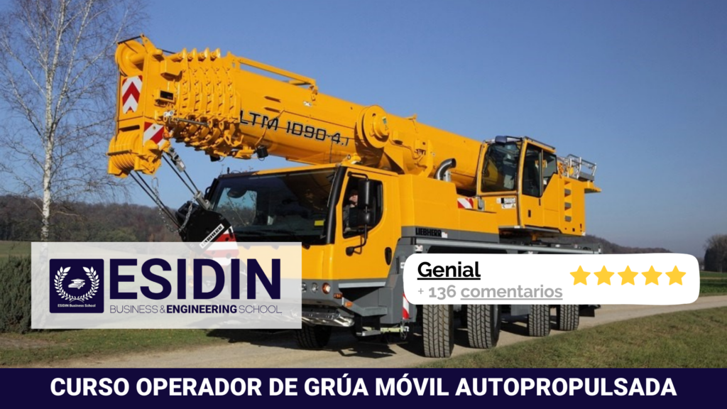 Curso de Operador de Grúa Autopropulsada - Tipo A Barcelona