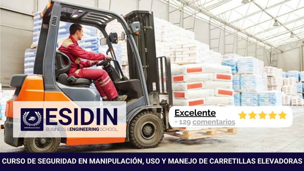 Curso de Seguridad en Manipulación, Uso y Manejo de Carretillas Elevadoras Toledo