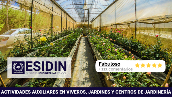 Curso Actividades Auxiliares en Viveros, Jardines y Centros de Jardinería