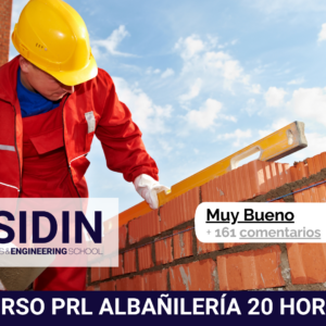 Curso PRL Albañilería 20 horas
