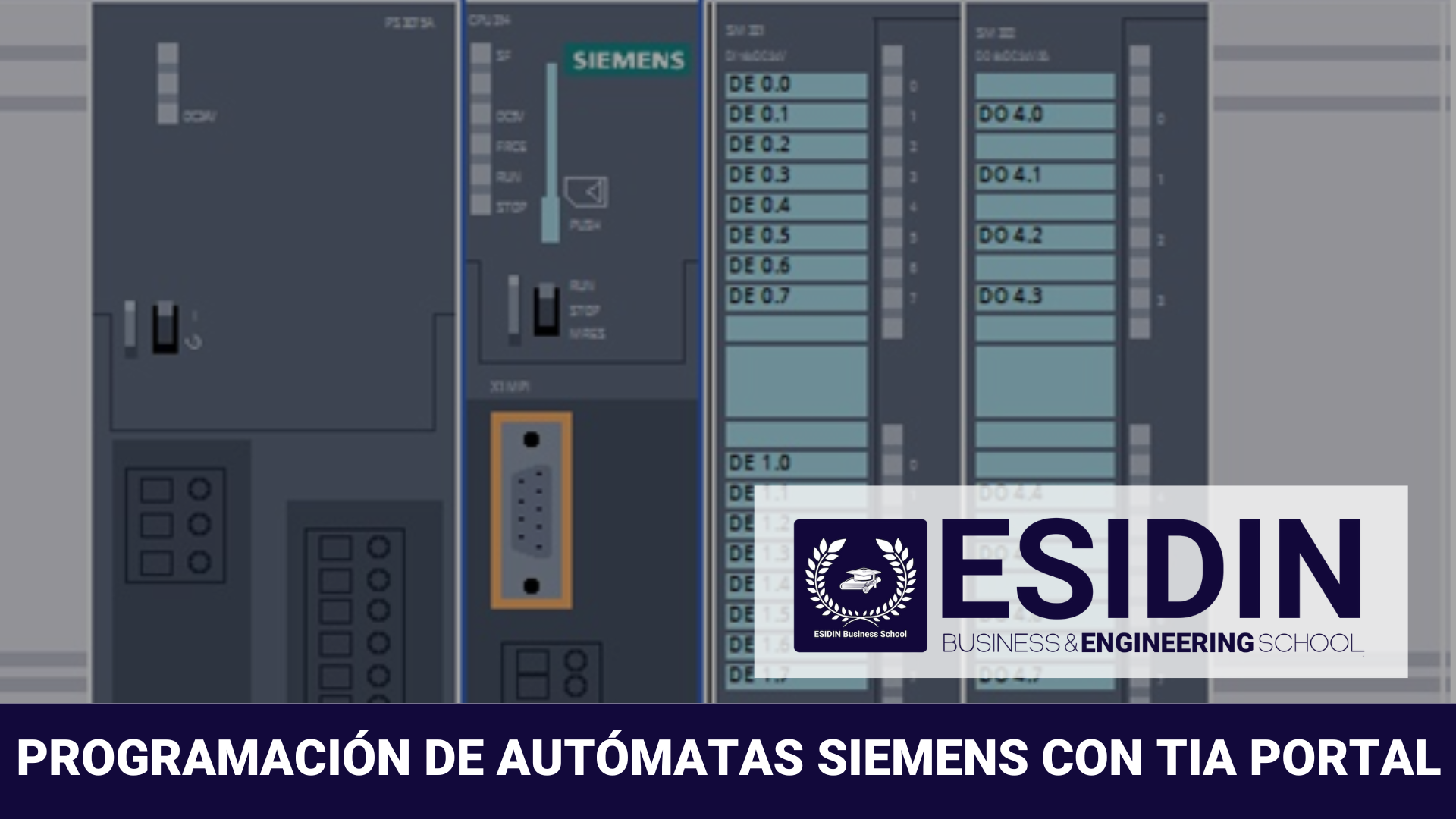 Curso Autómatas Programables – Automatización PLC - ESIDIN Business ...