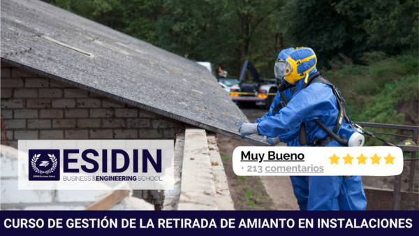Curso de Gestión de la Retirada de Amianto en Instalaciones
