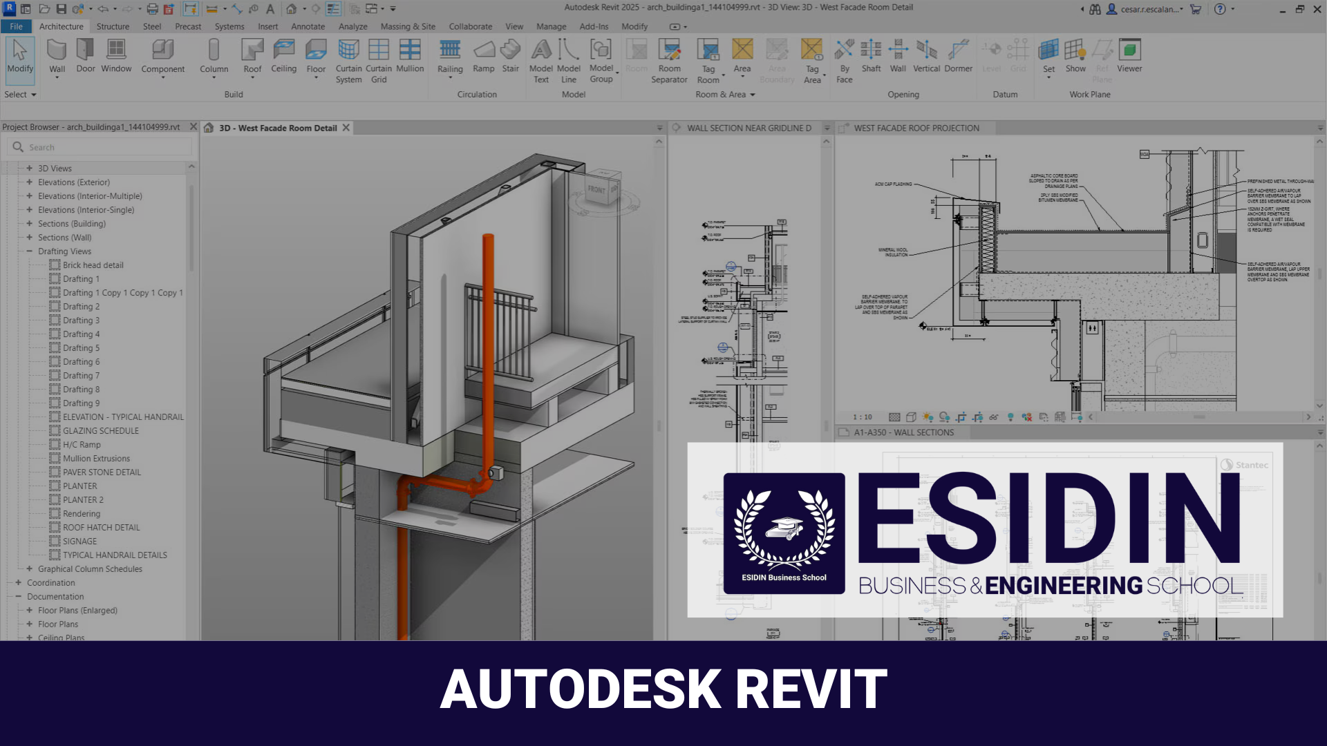 Curso de Revit Desde Cero - ESIDIN Business & Engineering School