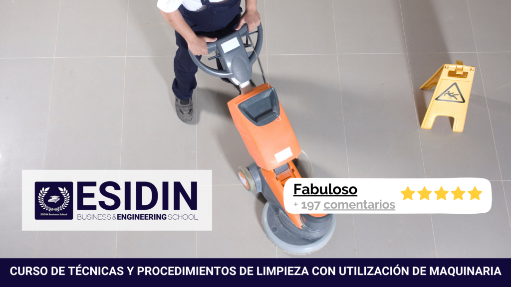 Curso de Técnicas y Procedimientos de Limpieza con Utilización de Maquinaria
