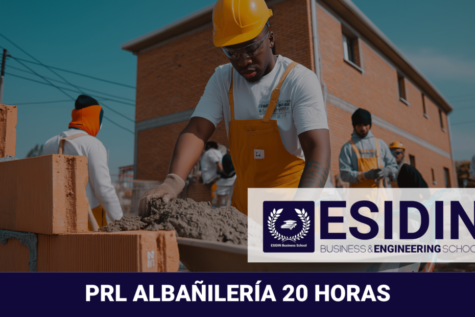 Curso de PRL Albañilería 20 horas